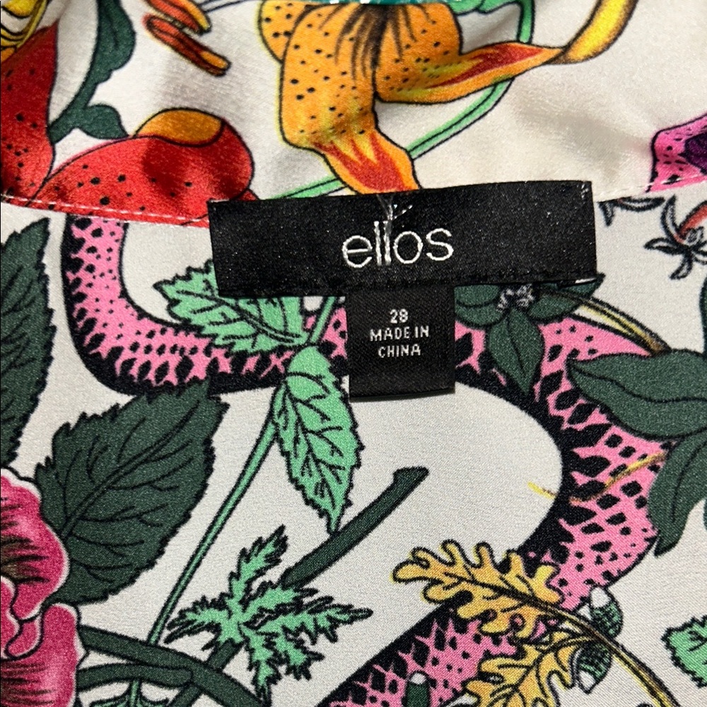 Ellos Floral Women's top/Tunic - Picture 2 of 7